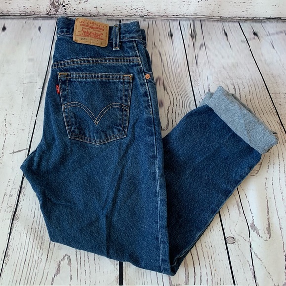 Levi's Denim - Levi’s 550 Classic Relaxed Tapered Dark Wash Jeans